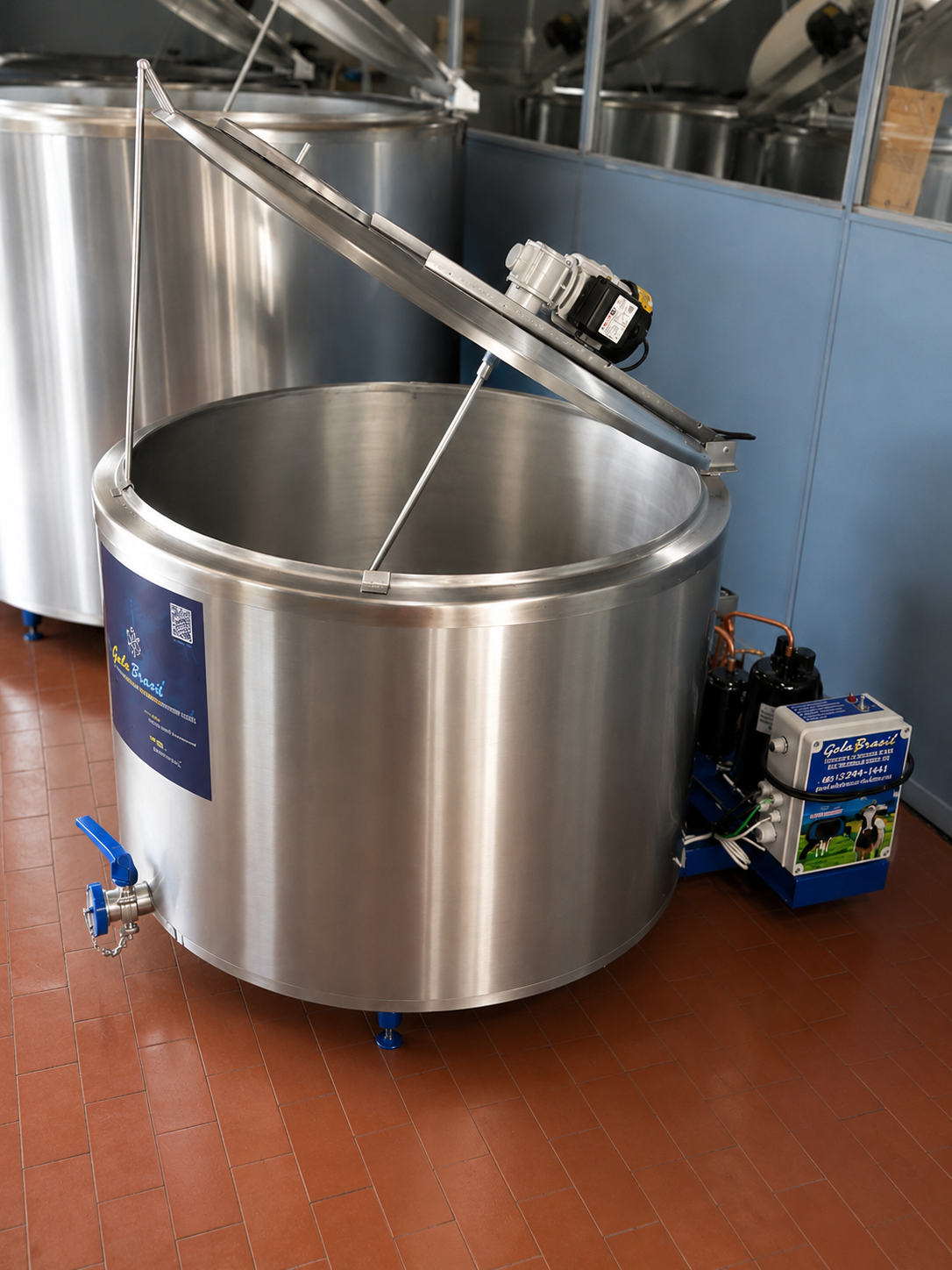 Resfriador de leite Gela Brasil 300 litros